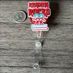 Dr. Seuss badge reel